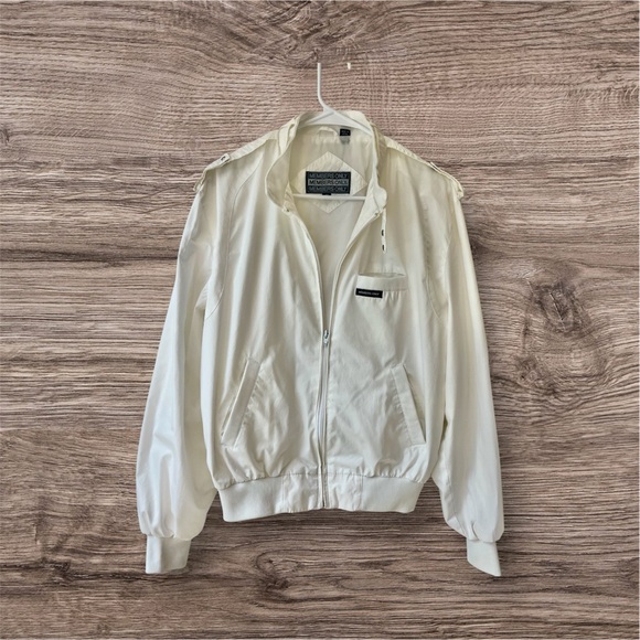 Member’s Only Vintage White Jacket. Size 40 - Picture 1 of 4